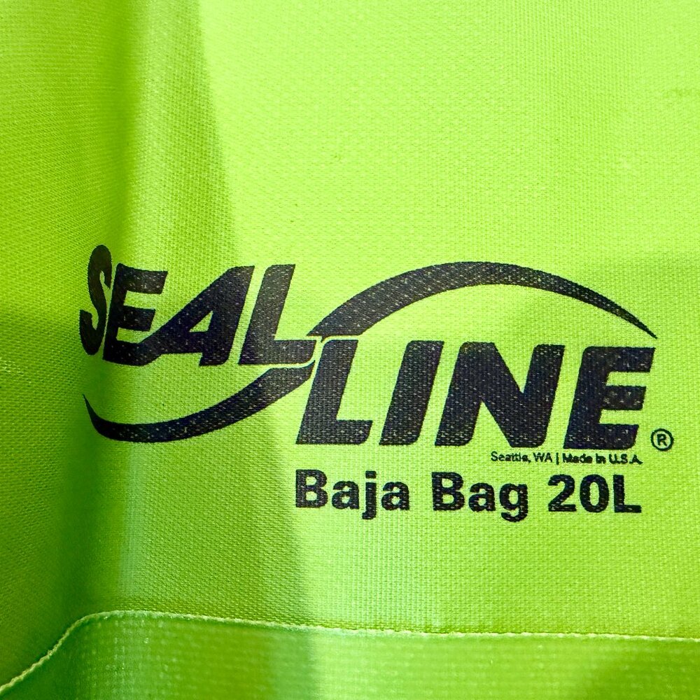 SealLine Baja Dry Bag 20 Liters Travel Kayak Waterproof Like New